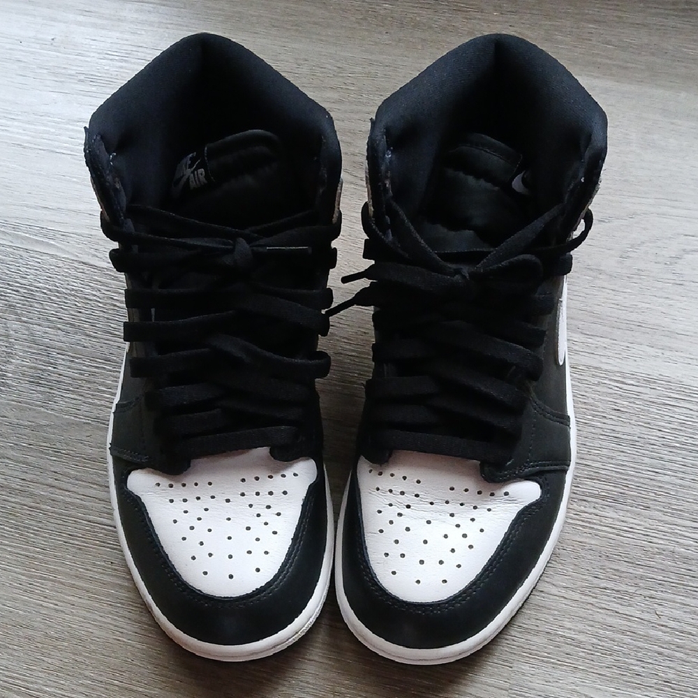 Nike Black & White High-Top Sneakers